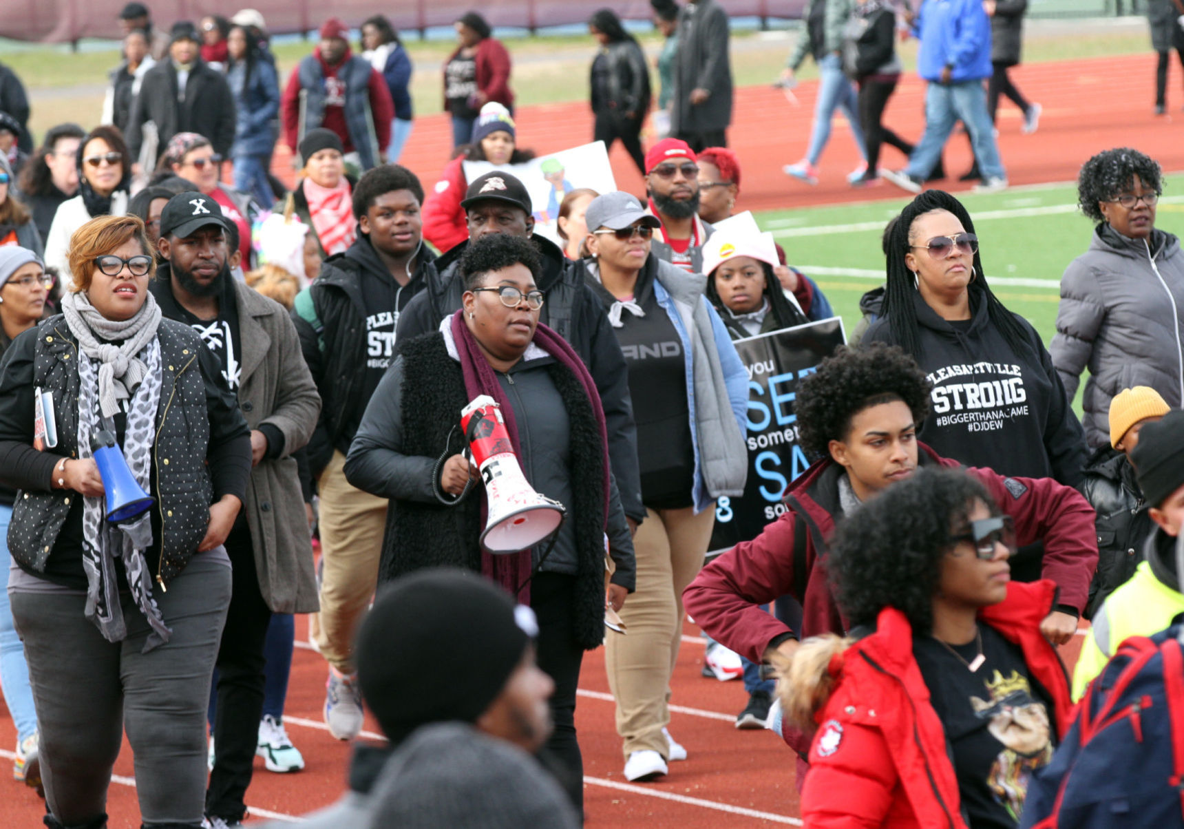 Pleasantville peace march